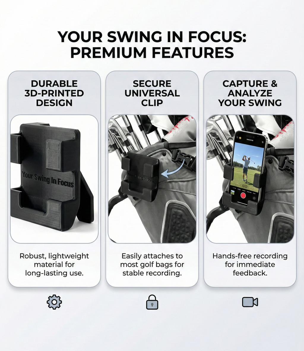GolfCap Golf Accessory Handyhalterung Golfzubehör