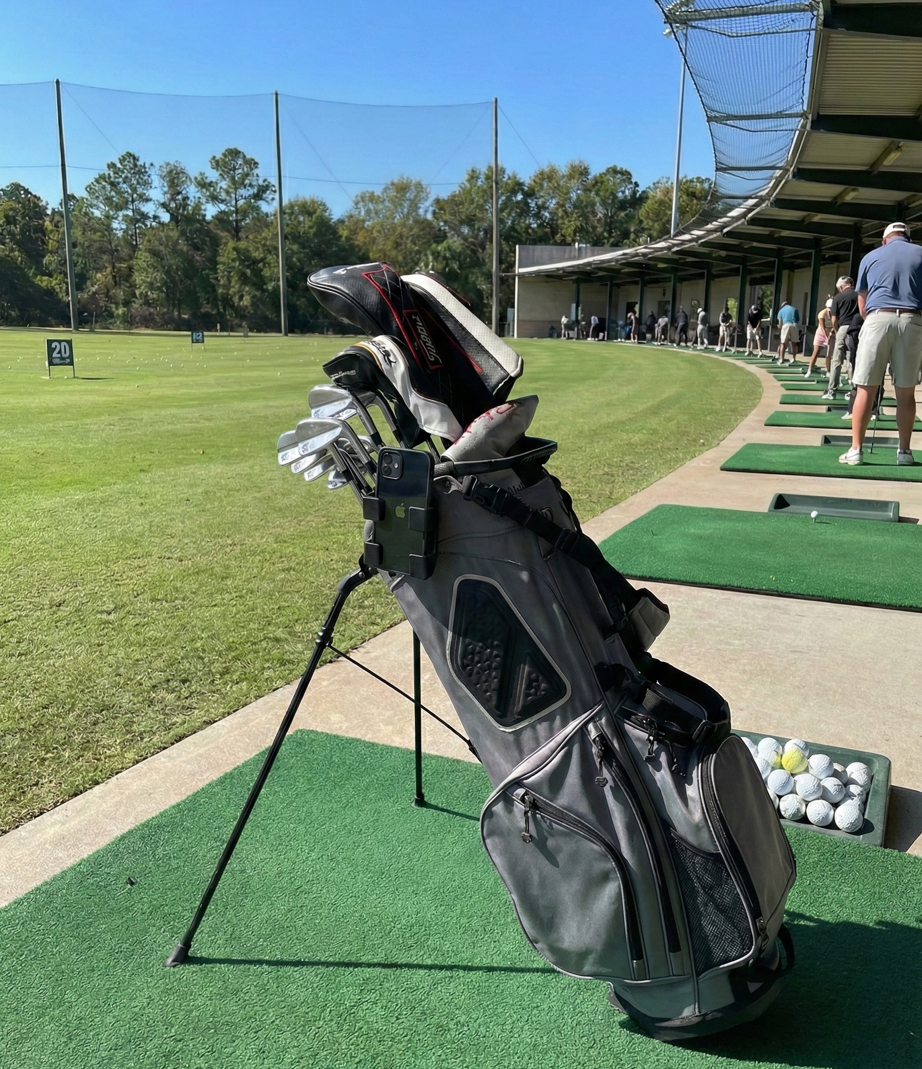 GolfCap Golf Accessory Handyhalterung Golfzubehör